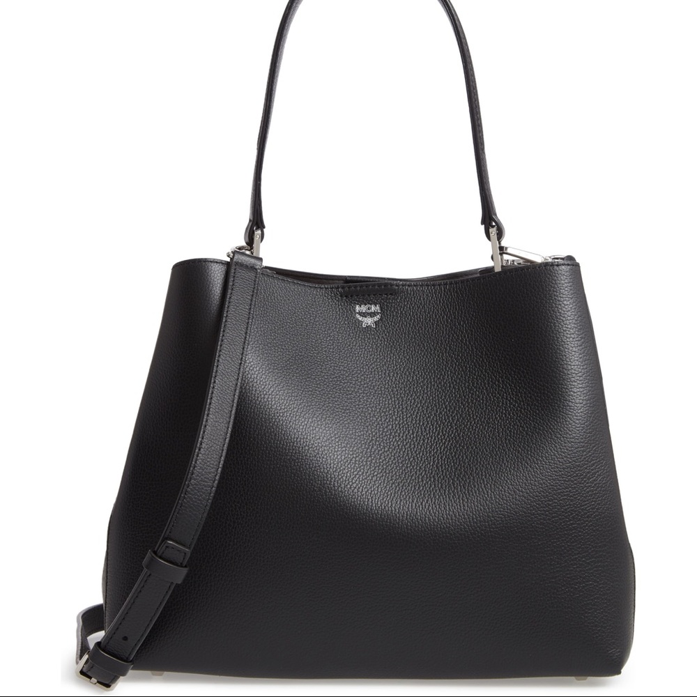 Authentic MCM Sarah Leather and Visetos Hobo